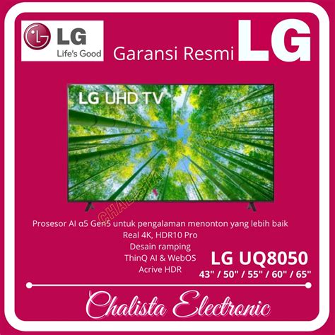 Jual Lg Led Tv Inchi Uq Uhd Smart Tv Uq Psb K Uq