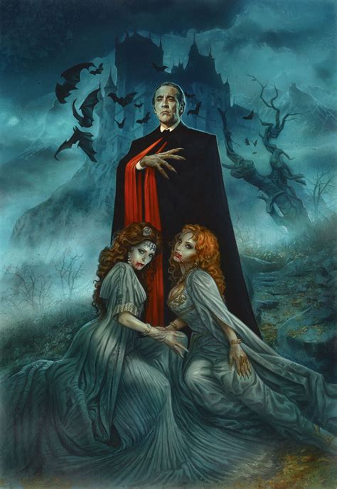 ArtStation Christopher Lee Hammer Dracula Greg Staples Vampire