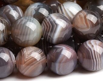 Indian Agate Beads Grade Aaa Genuine Natural Gemstone Round Etsy