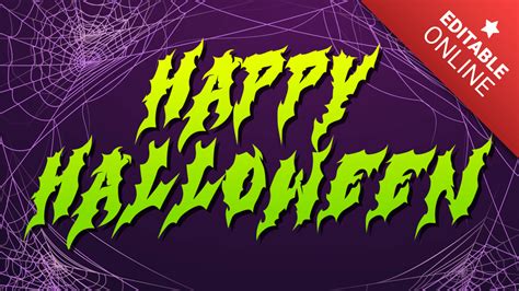 Halloween Font Text Effect Generator