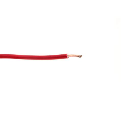 Fil électrique H07V U rigide rouge 1 5mm² Bobine de 100m