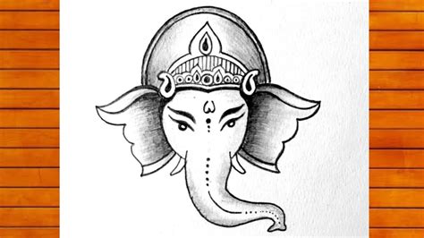 Easy Drawing Of Baal Ganesha Pencil Drawing Of Baal Ganesh, 48% OFF