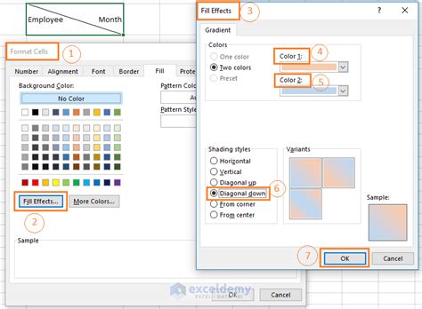 How To Split A Single Cell In Half In Excel Diagonally Horizontally