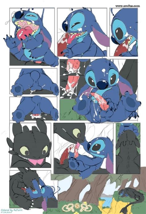 Page Gay Comics Tricksta Stitch Vs Toothless Erofus Sex And