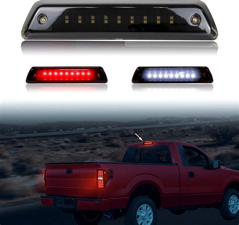 Kewisauto Led 3rd Third Brake Light For F150 09 14 Black Led 3rd Rear Brake Stop