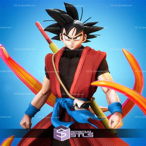 Time Patrol Goku Xeno Ready To 3D Print SpecialSTL