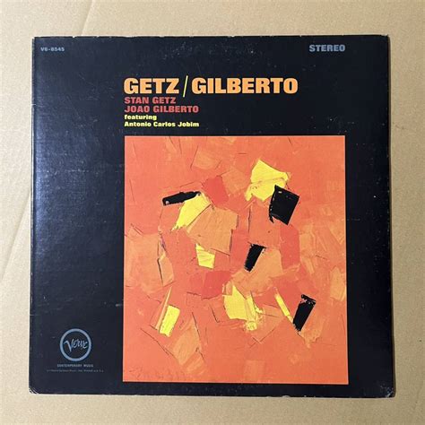 【やや傷や汚れあり】usa盤 Verve Stan Getz Joao Gilberto Featuring Antonio