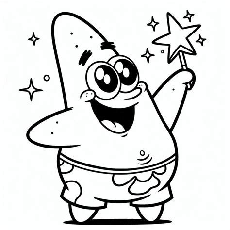Patrick Star Druck Ausmalbilder Kostenlos Herunterladen Ausdrucken