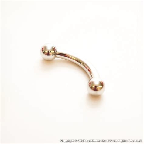 4g Curved Barbell Quality Jewelry For Body Piercing