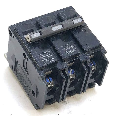 Ite Siemens 3 Pole 60 Amp 240 Vac Circuit Breaker W5 Electrical