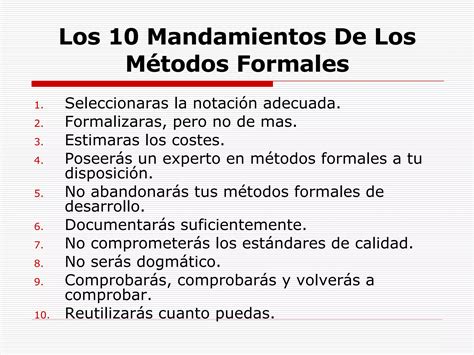 Metodos Formales Ppt