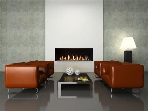 Flare Front Modern Frameless Fireplace Energy House