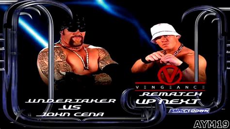 John Cena Vs The Undertaker Smackdown 8 7 2003 Highlights Youtube