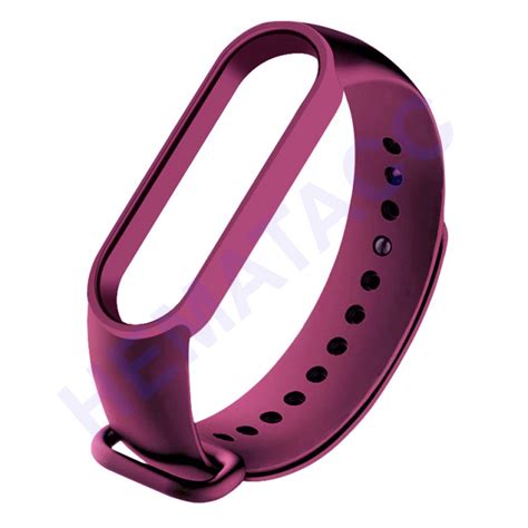 Strap Mi Band 6 Mi Band 5 Polos Tali Xiaomi MiBand 5 6 Strip Hematacc