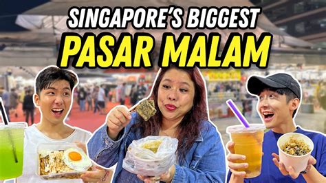 BIGGEST PASAR MALAM IN SINGAPORE IS IT WORTH GOING YouTube