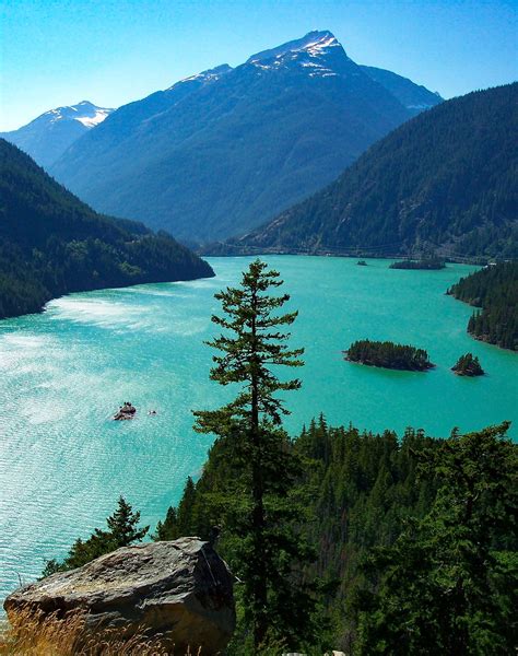 North Cascade National Park Lake Diablo Cascade National Park