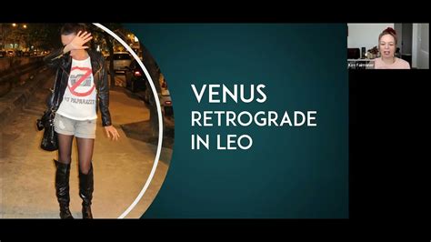 Venus Retrograde In Leo 2023 Kim Fairminer Stellar Lee Youtube