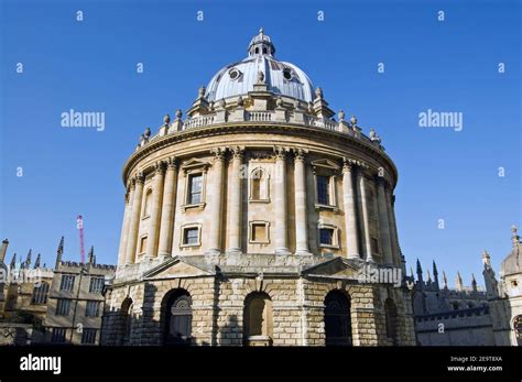 The Famous Round Radcliffe Camera Part Of Oxford University Home To