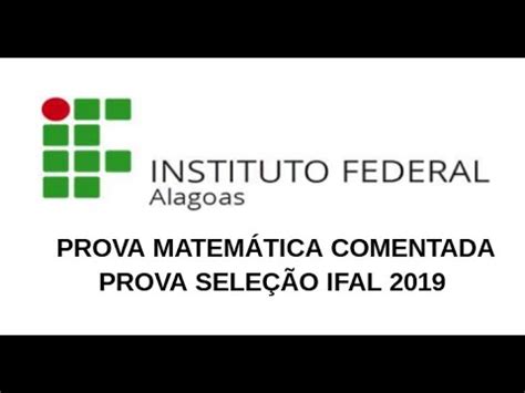 Tobias Marcelo Prova Sele O Ifal Copeve Gabaritos E Provas