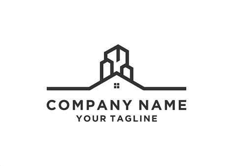 Premium Vector Building Logo Vector Design Template