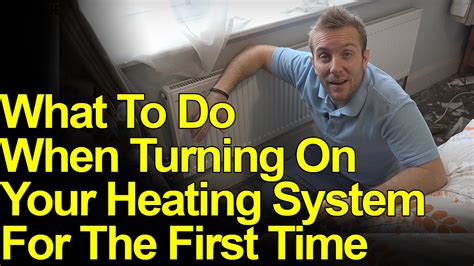 Turn On Your Heating For The First Time After Summer Check List