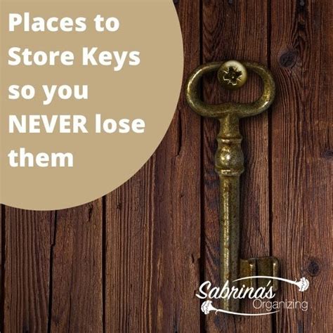 Where to Store Keys at Home to NEVER Lose Them - Sabrinas Organizing