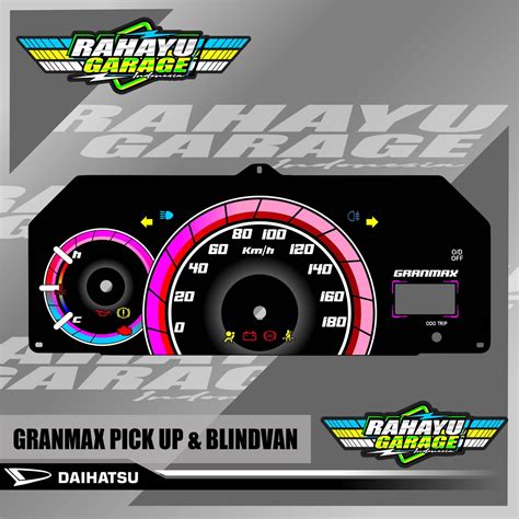 Papan Speedometer Custom Granmax Pick Up Dan Blindvan Panel Spido Meter