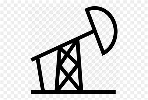 Download Pumpjack Icon Clipart Pumpjack Clip Art Text White Refinery