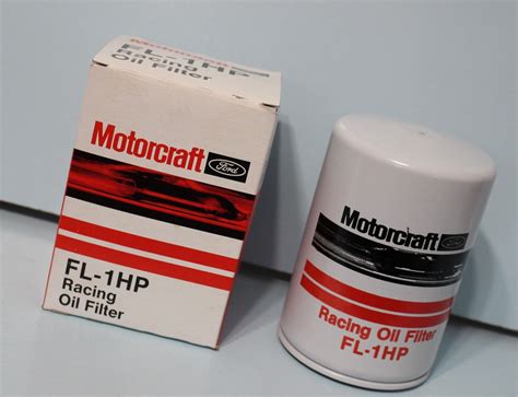 1969 Ford Racing Motorcraft FL 1 HP Oil Filter Boss Mustang Shelby