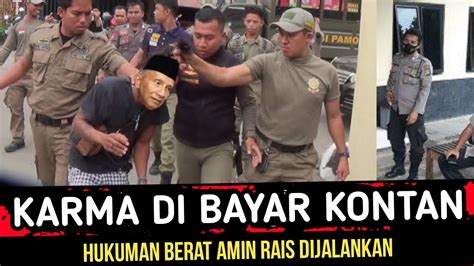 Geram Dengan Kelakuan Si Tua Bangka Aparat Langsung Tindak Tegas Amin