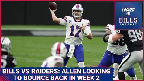 Buffalo Bills Vs Las Vegas Raiders Top Storylines Matchups As Josh