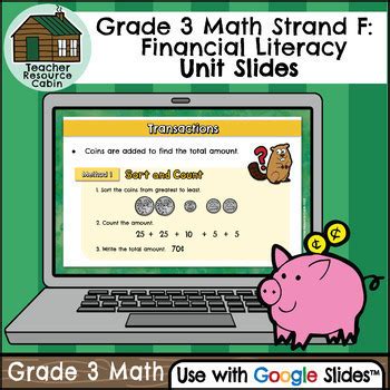 Grade Ontario Math Financial Literacy Unit For Google Slides Tpt