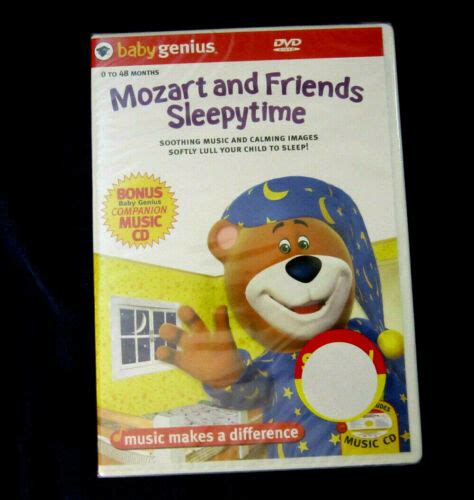 Baby Genius Mozart And Friends Sleepytime Dvd Ages To Months Ebay