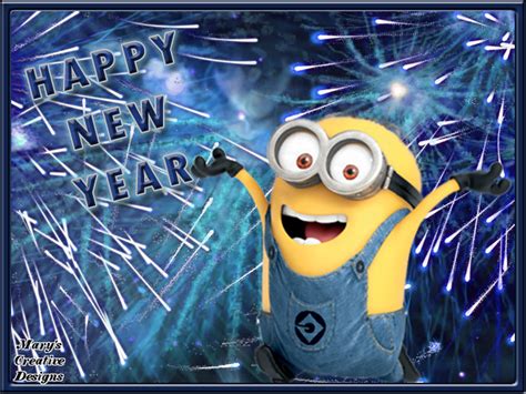 Happy New Year Minion | Happy new year minions, Minions new year, Happy ...