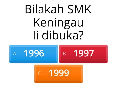 Kuiz Kecemerlangan Smk Keningau Ii Quiz
