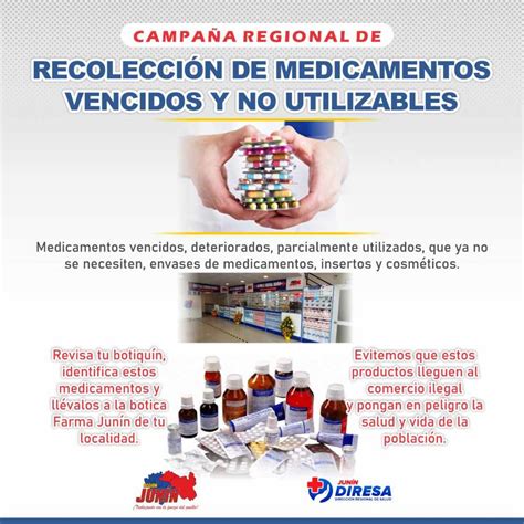 INICIAN CAMPAÑA DE RECOLECCIÓN DE MEDICAMENTOS VENCIDOS Y NO