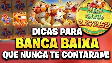 FORTUNE TIGER ESTRATÉGIAS PARA JOGAR E LUCRAR BANCA BAIXA YouTube