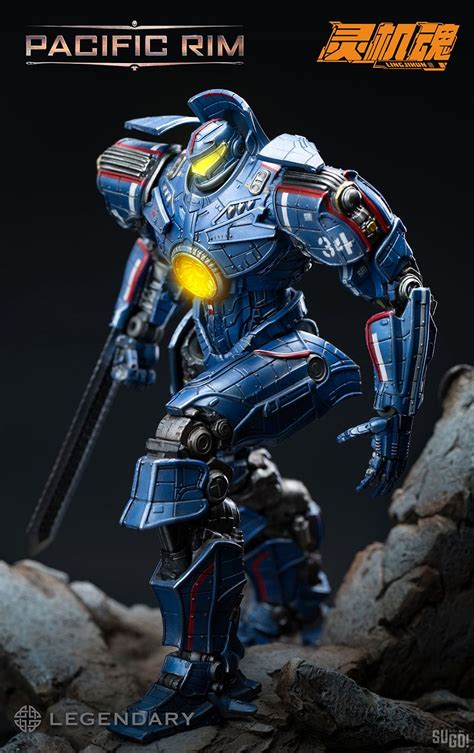 Lingjihun Pacific Rim Gipsy Danger Action Action Figure Sugo Toys