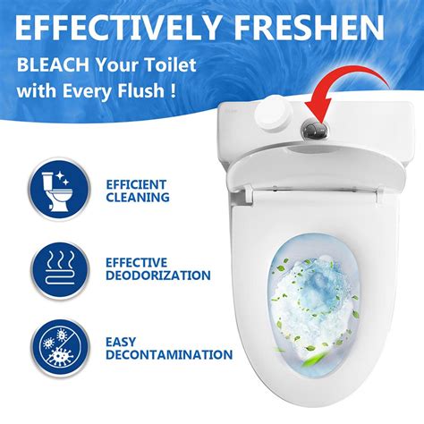 Automatic Toilet Bowl Cleaner Tablets Toilet Detergent Effervescent