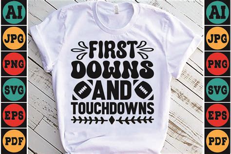 First Downs And Touchdowns Svg Graphic By Creative Studio Creative