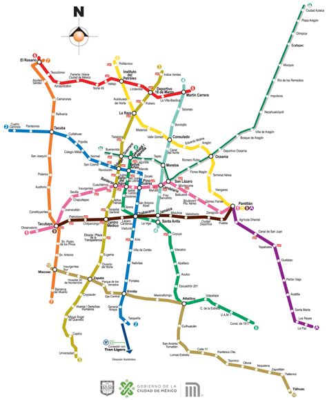 Estas Son Las Líneas Del Metro De La Cdmx N