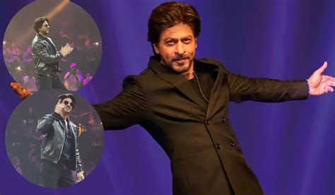 Shah Rukh Khan Was Seen Doing Hook Step Among Fans On Jhoom Jo Pathan