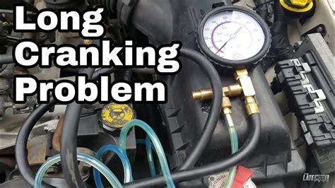 Diagnosing Fuel Pressure Long Crank Start Jeep Cherokee Xj Wrangler