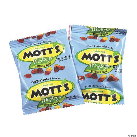 Motts Medleys Fruit Snacks 0 8 Oz 90 Count