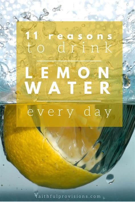 11 Reasons I Drink A Glass Of Lemon Water First Thing Every Morning