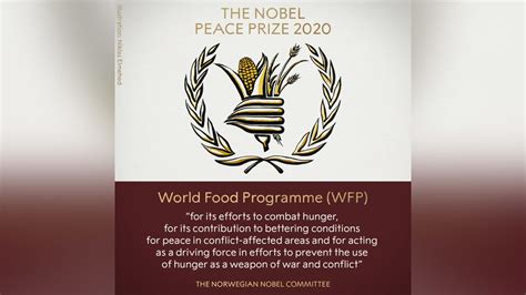 World Food Programme Wins Nobel Peace Prize