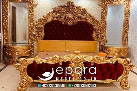 Tempat Tidur Klasik Victorian Mewah Jati Jepara JM 2098