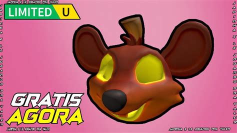 GRÁTIS AGORA ESSE ITEM Limited UGC Cabeça de Abóbora Chuck E Cheese