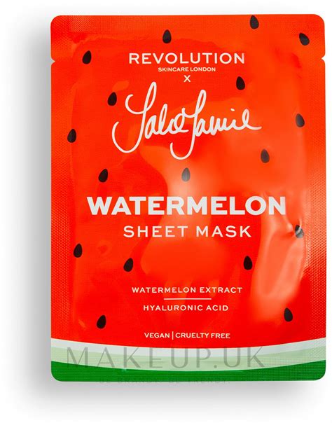 Watermelon Sheet Mask Revolution Skincare Pack De 3 Mascarillas