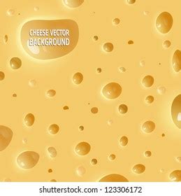 Vector Realistic Cheese Background Stock Vector Royalty Free